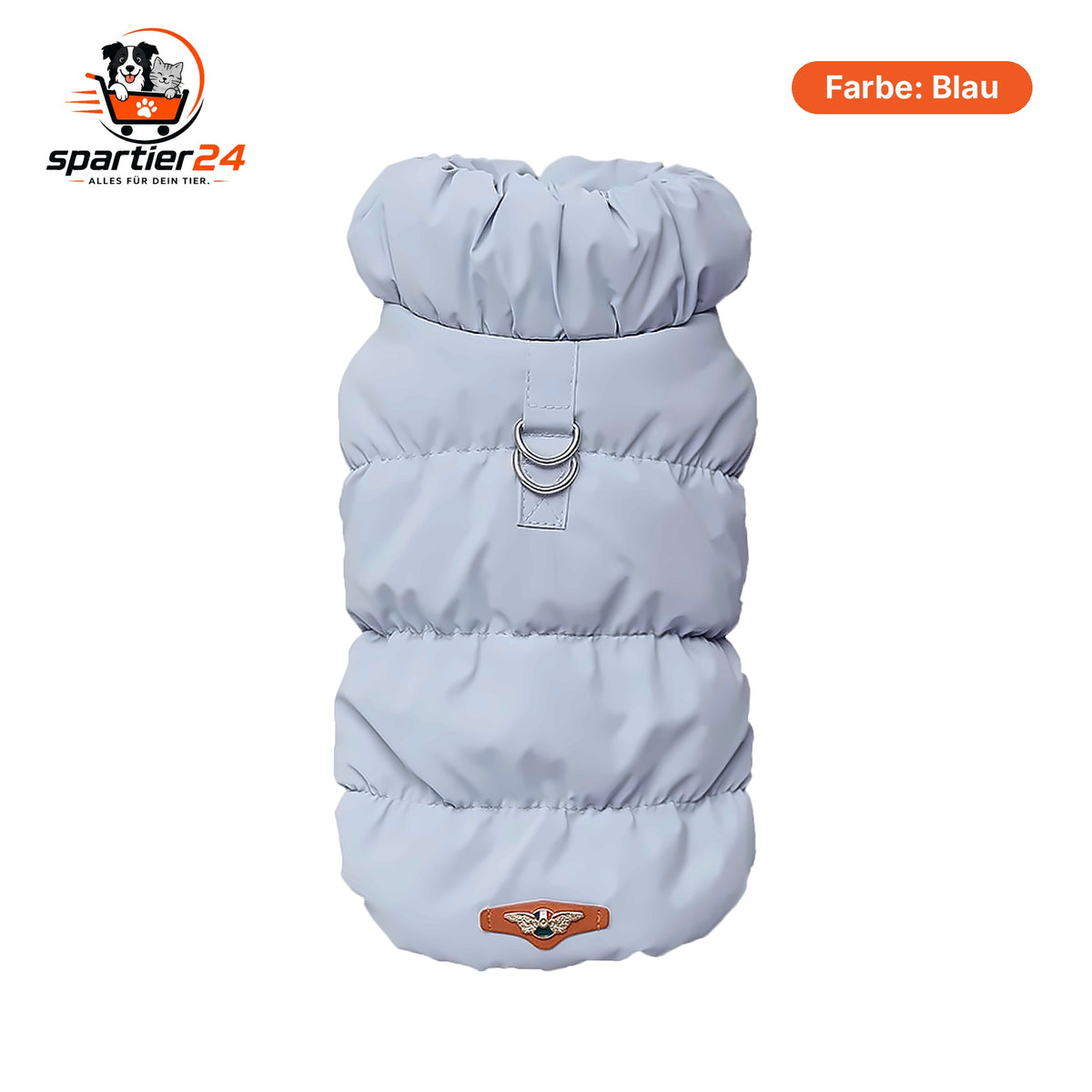 Gefütterte Winterjacke für kleine Hunde & Katzen – Hundejacke für Kälte und Nässe