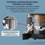 Futterautomat für Katzen, 4 Liter – Fütterung auch wenn du nicht da bist