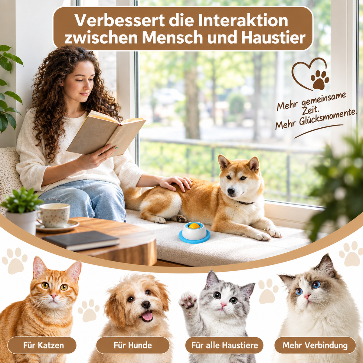 Futterspielzeug für Hunde & Katzen – für langsameres Fressen