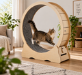 Großes Katzenlaufrad aus Holz
