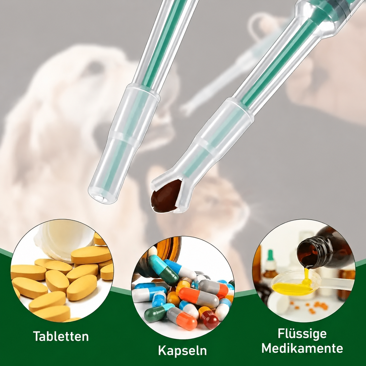 🐾 Medikamentengeber für Haustiere