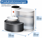 Trinkbrunnen für Katzen & kleine Hunde, 3 Liter – automatischer Wasserspender