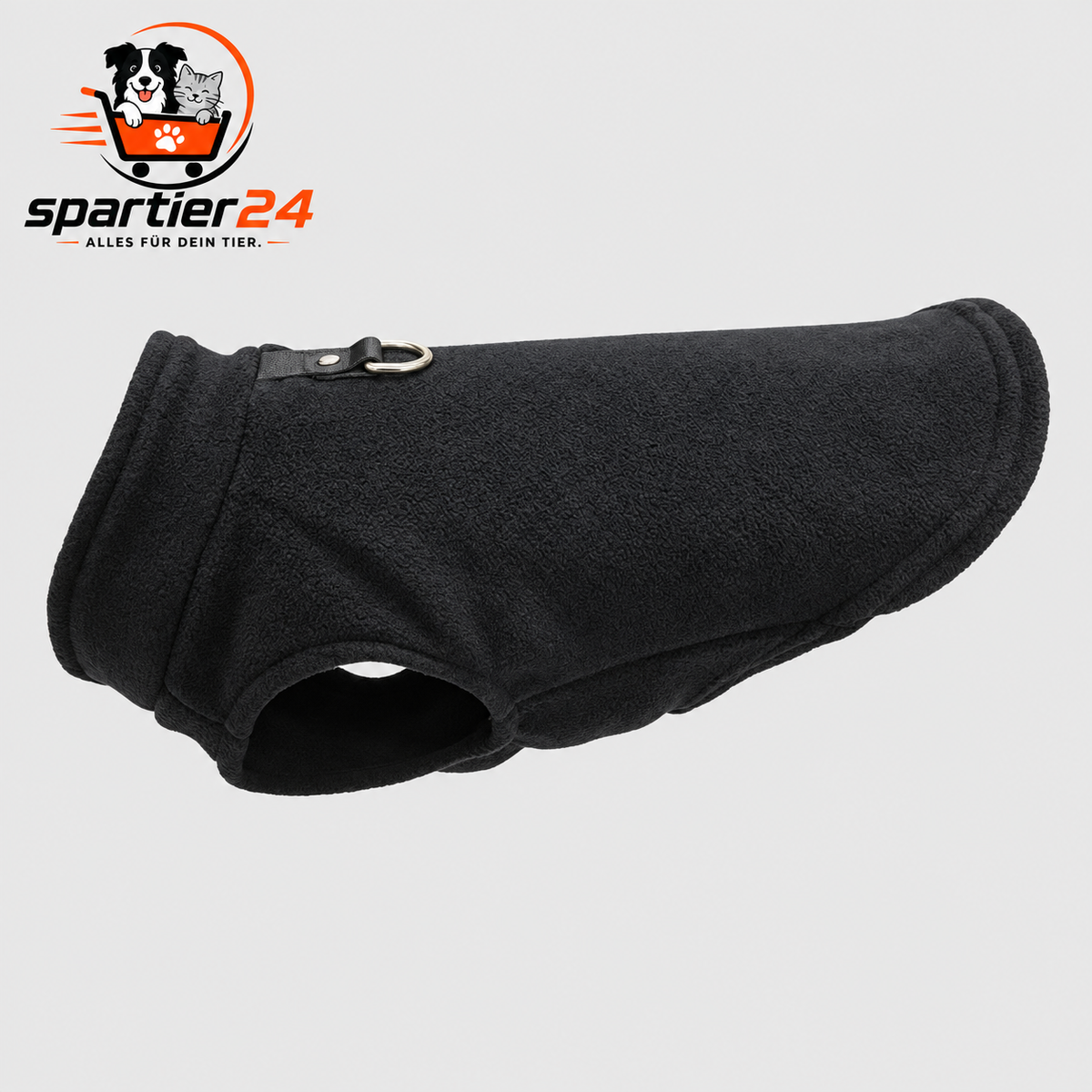 Fleece-Weste mit D-Ring für kleine Hunde & Katzen – weich und warm