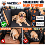 Wasserdichter Autositzbezug für Hunde, Rückbank – für Hund und Katze