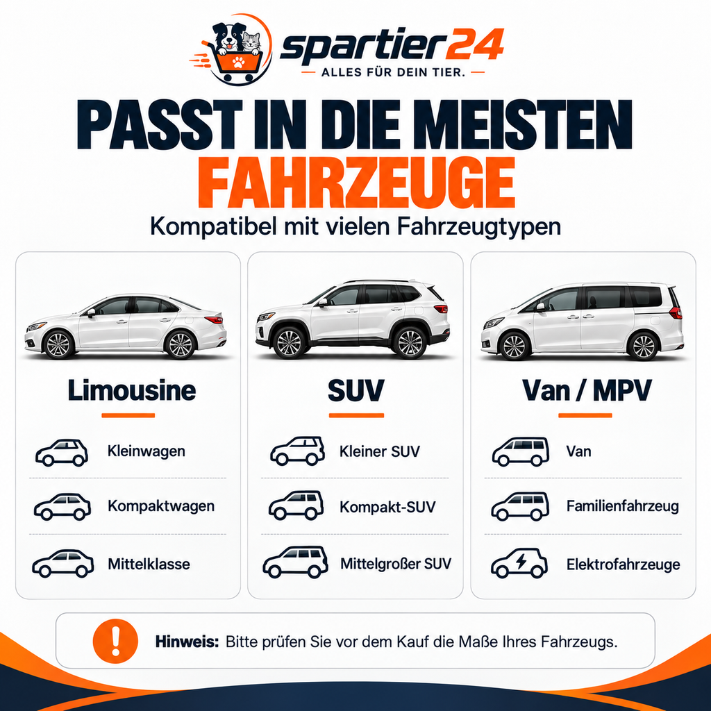 Wasserdichter Autositzbezug für Hunde, Rückbank – rutschfeste Hundedecke fürs Auto
