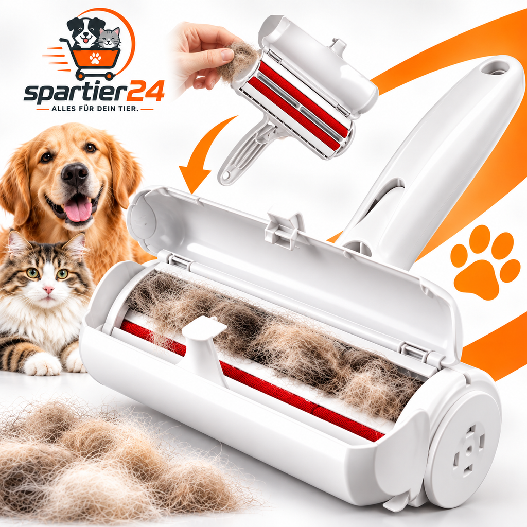 Tierhaar-Roller für Hunde & Katzen – Fusselrolle für Tierhaare