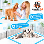 Saugstarke Hygieneunterlagen für Hunde & Katzen – 100 Stück