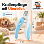Krallenschere für Katzen mit LED-Licht – Krallenknipser mit Sicherheitssperre