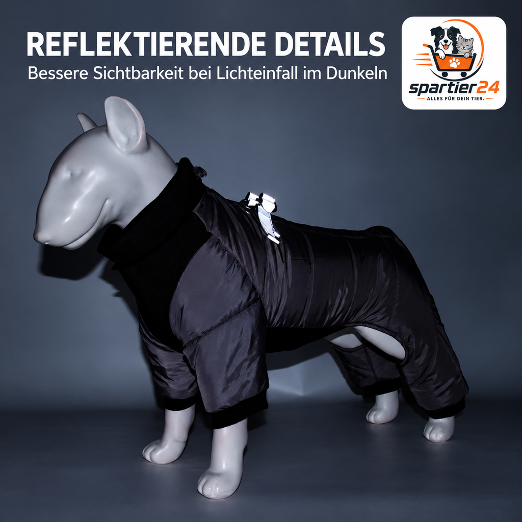 Wasserdichter Winter-Overall für Hunde & Katzen – Hundejacke für Regen und Schnee