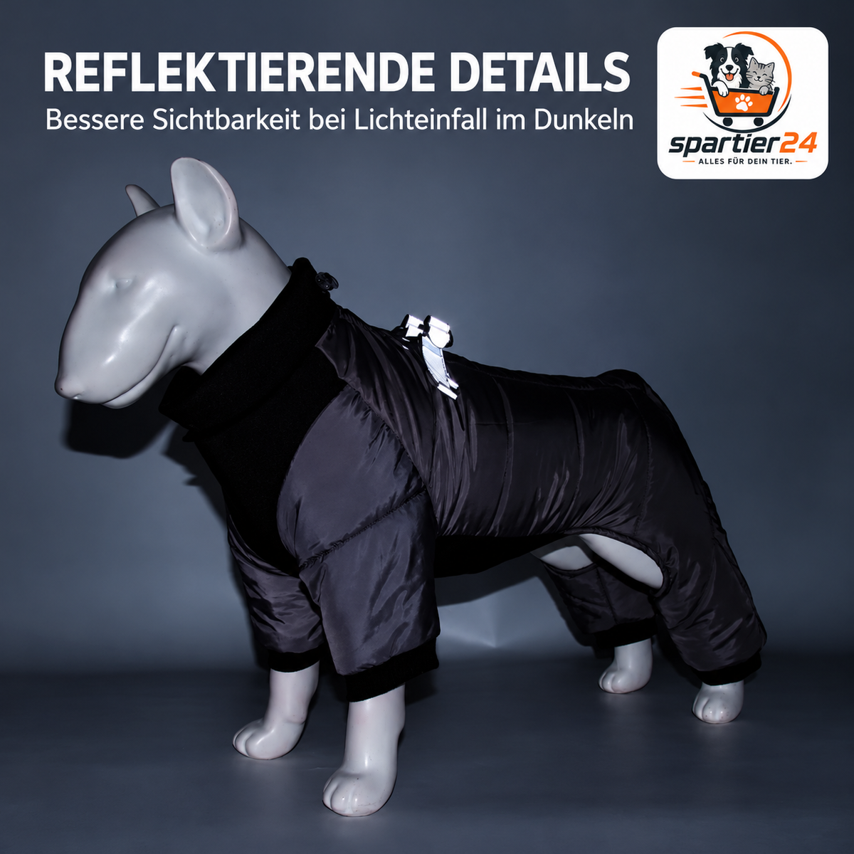 Wasserdichter Winter-Overall für Hunde & Katzen – Hundejacke für Regen und Schnee
