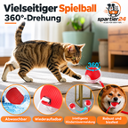 Interaktives Katzenspielzeug – selbstrollender Ball