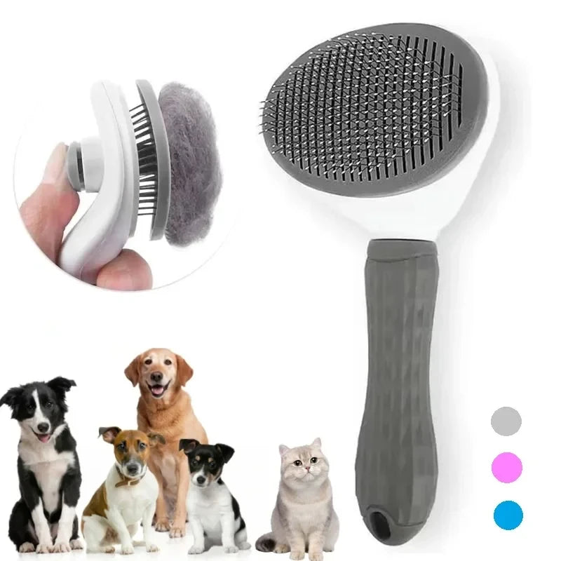 🐾 Selbstreinigende Fellbürste für Hunde & Katzen